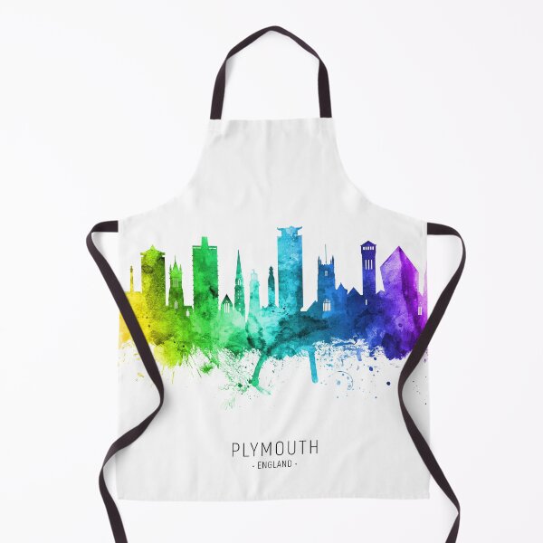 Item preview, Plymouth England Skyline designed and sold by ArtPrints.
