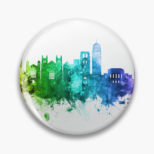Item preview, Ann Arbor Michigan Skyline designed and sold by ArtPrints.