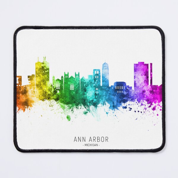 Item preview, Ann Arbor Michigan Skyline designed and sold by ArtPrints.