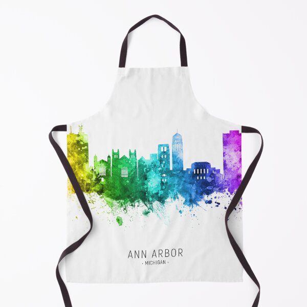 Item preview, Ann Arbor Michigan Skyline designed and sold by ArtPrints.
