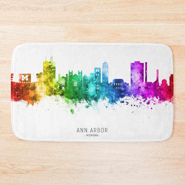 Item preview, Ann Arbor Michigan Skyline designed and sold by ArtPrints.
