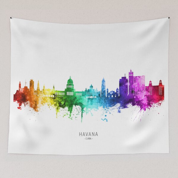 Item preview, Havana Cuba Skyline designed and sold by ArtPrints.