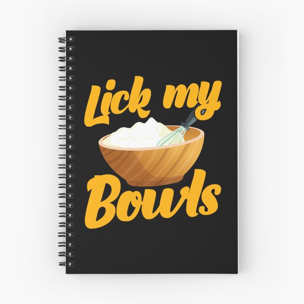 Item preview, Lick My Bowls Cook Chef Cooking BBQ designed and sold by 2blackcherries.