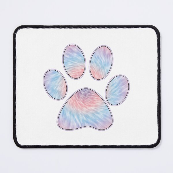 Item preview, Patel color dog paw pattern designed and sold by Mandala & More.