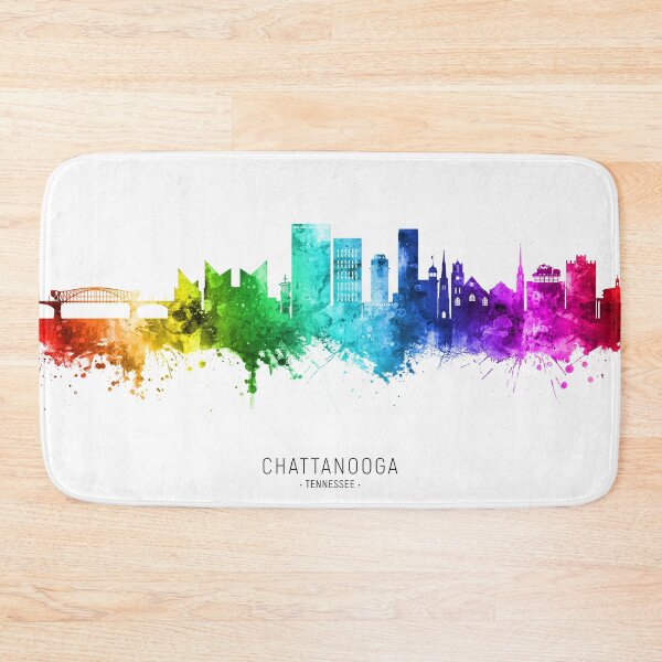 Item preview, Chattanooga Tennessee Skyline designed and sold by ArtPrints.
