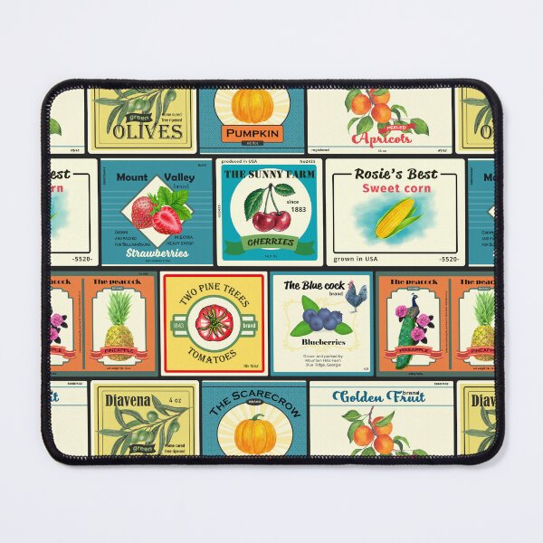 Item preview, Vintage canned goods-Fruit labels designed and sold by Katerina Mitkova Kirilova.