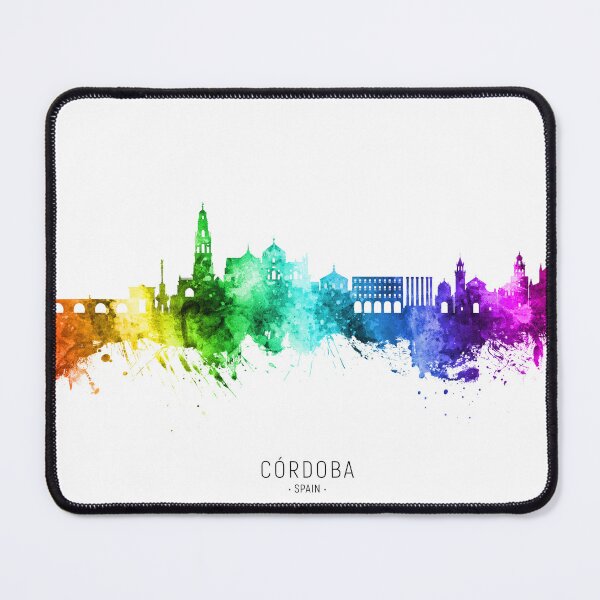 Item preview, Córdoba Spain Skyline designed and sold by ArtPrints.