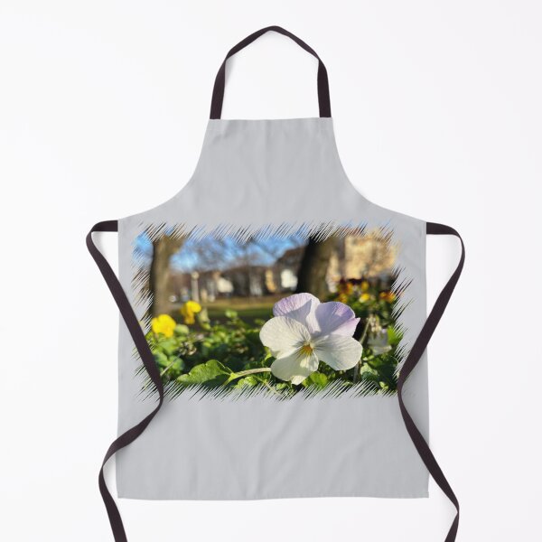 Item preview, Silver white pansy designed and sold by feiermar.