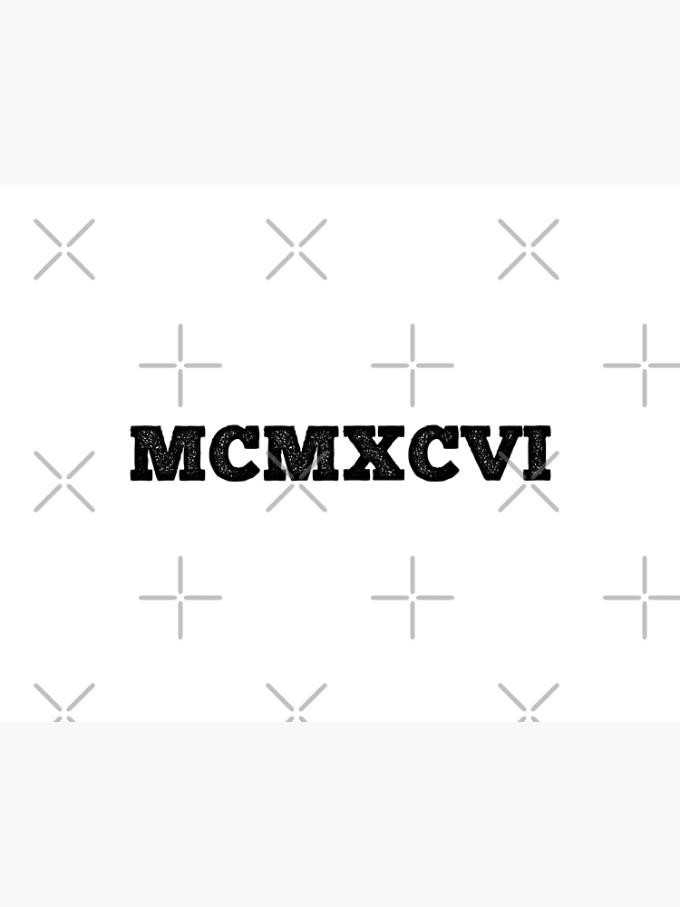 1996 Roman Numerals
