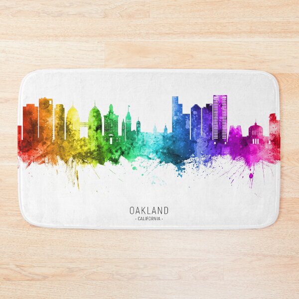 Item preview, Oakland California Skyline designed and sold by ArtPrints.