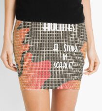 A Study In Scarlet Mini Skirt