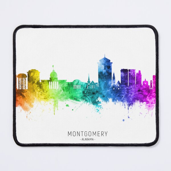 Item preview, Montgomery Alabama Skyline designed and sold by ArtPrints.