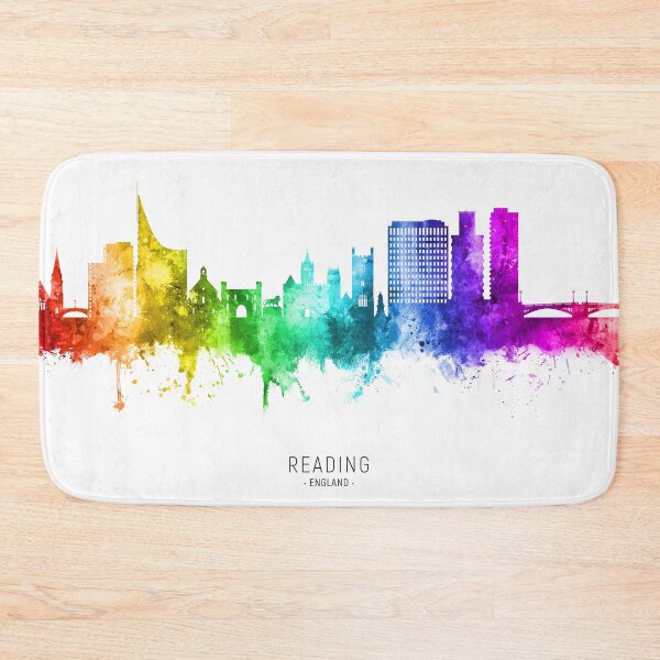 Artikelvorschau, Reading England Skyline entworfen und verkauft von ArtPrints.