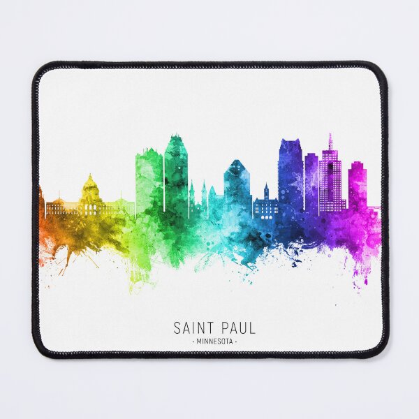 Item preview, Saint Paul Minnesota Skyline designed and sold by ArtPrints.