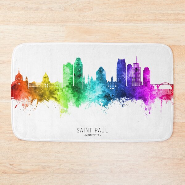 Item preview, Saint Paul Minnesota Skyline designed and sold by ArtPrints.