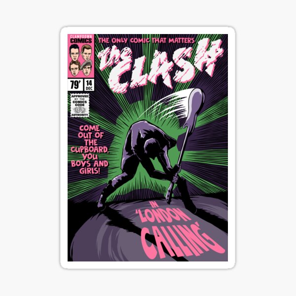 London Comic Sticker