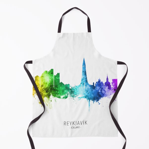Artikelvorschau, Reykjavík Iceland Skyline entworfen und verkauft von ArtPrints.