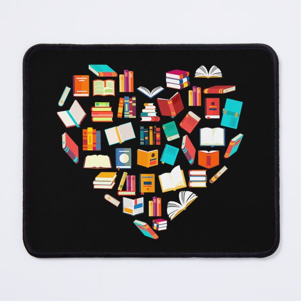 Item preview, Book Lover Heart Shape Reading Club Librarian Bookworm Gift designed and sold by zacben.