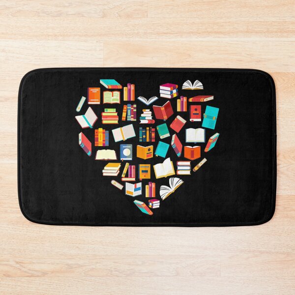 Item preview, Book Lover Heart Shape Reading Club Librarian Bookworm Gift designed and sold by zacben.