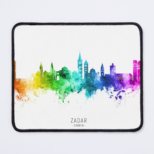 Item preview, Zadar Croatia Skyline designed and sold by ArtPrints.