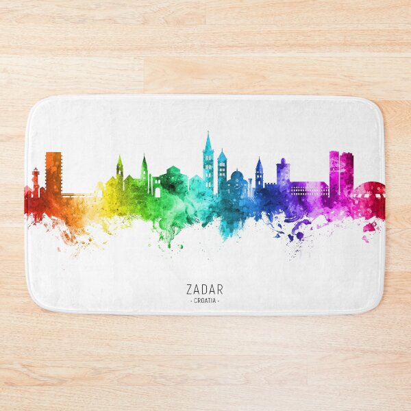 Item preview, Zadar Croatia Skyline designed and sold by ArtPrints.