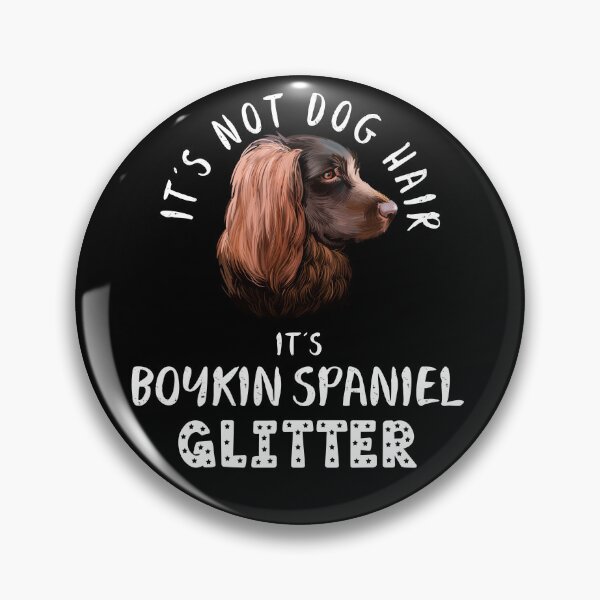 Item preview, It's not dog hair it's BOYKIN SPANIEL glitter funny dog quote designed and sold by theshirtinator.