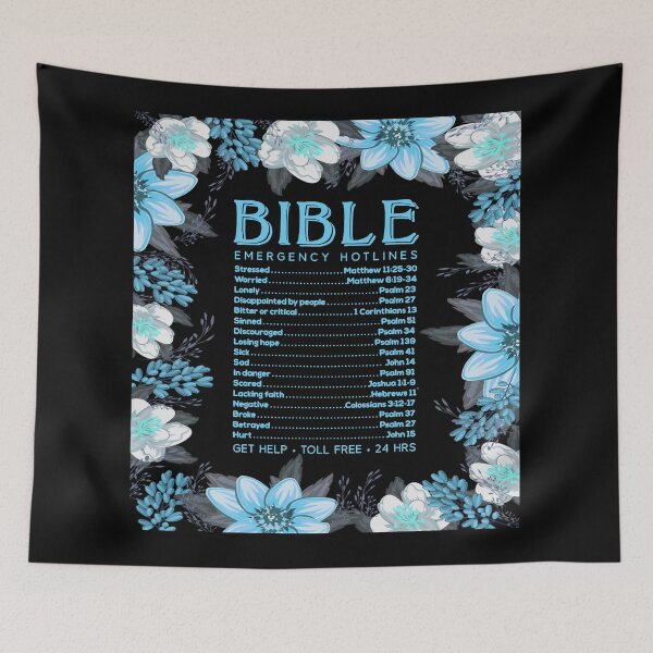 Item preview, Bible Emergency Numbers 1 (hotline) designed and sold by josephfanous.