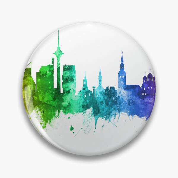 Item preview, Tallinn Estonia Skyline designed and sold by ArtPrints.