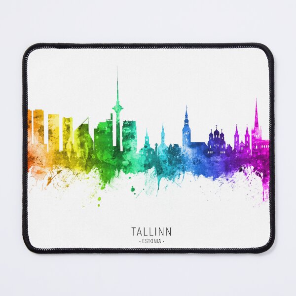 Item preview, Tallinn Estonia Skyline designed and sold by ArtPrints.