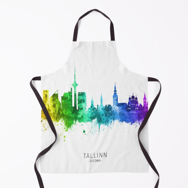 Item preview, Tallinn Estonia Skyline designed and sold by ArtPrints.