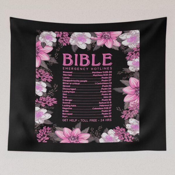 Item preview, Bible Emergency Numbers 2 (hotline) designed and sold by josephfanous.