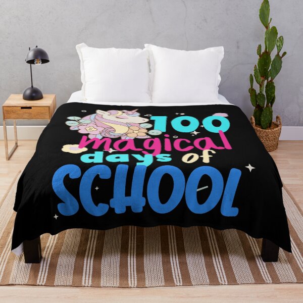Item preview, Happy 100th Day Of School Unicorn 100 Magical Days design designed and sold by Merchking1.