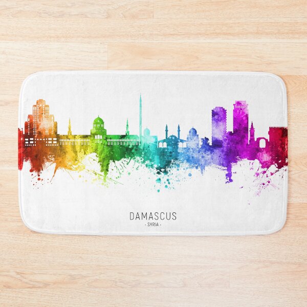 Item preview, Damascus Syria Skyline designed and sold by ArtPrints.