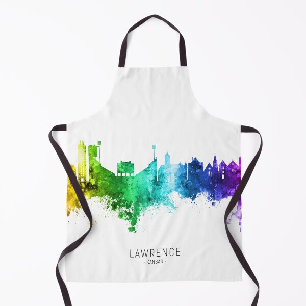 Item preview, Lawrence Kansas Skyline designed and sold by ArtPrints.