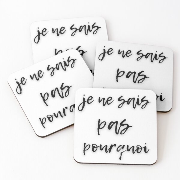 Aperçu de l'œuvre  je ne sais pas pourquoi créée et vendue par Douaa_Print.