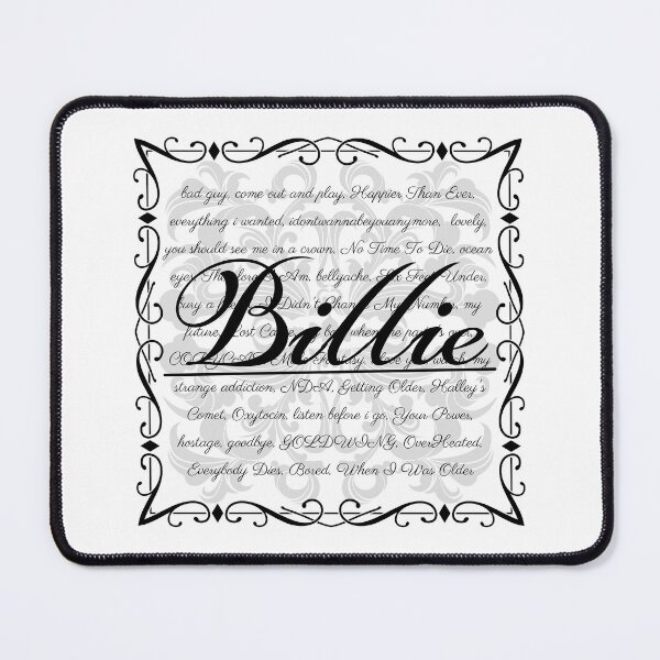 Item preview, Billie-Her song titles designed and sold by emptysky1201.