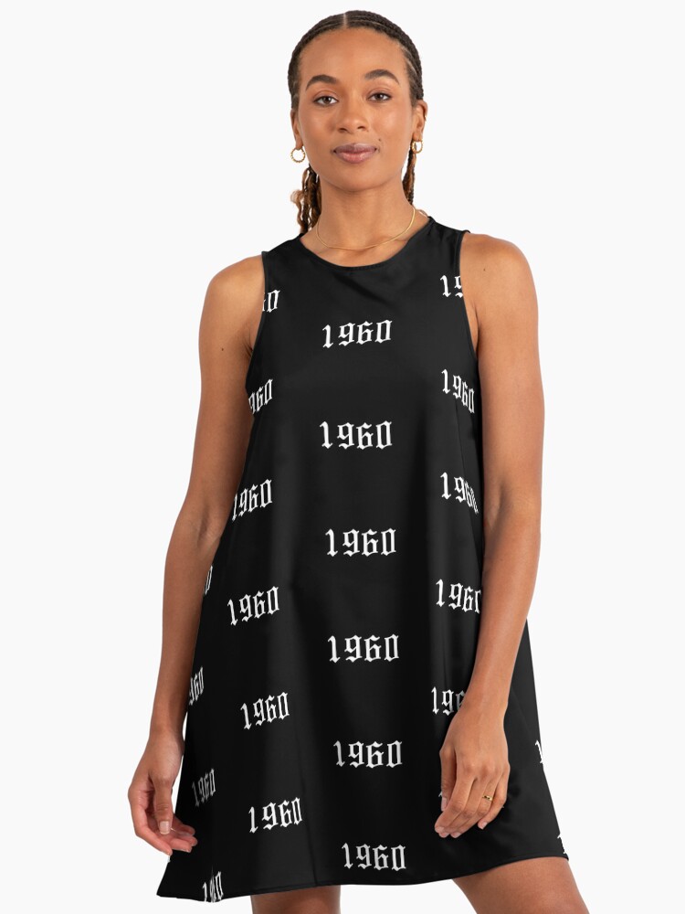 1960 Old English" A-Line Dress for Sale by MSA-42 | Redbubble