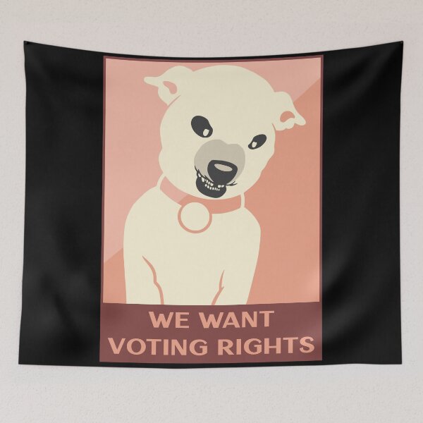 Item preview, We Want Voting Rights - Voting Right Is Civil Rights  designed and sold by HStudioPrints.