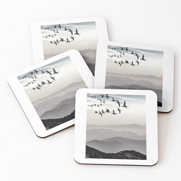 Item preview, Geese Flying In Formation - Picture Landscape designed and sold by Digitalme Designs.