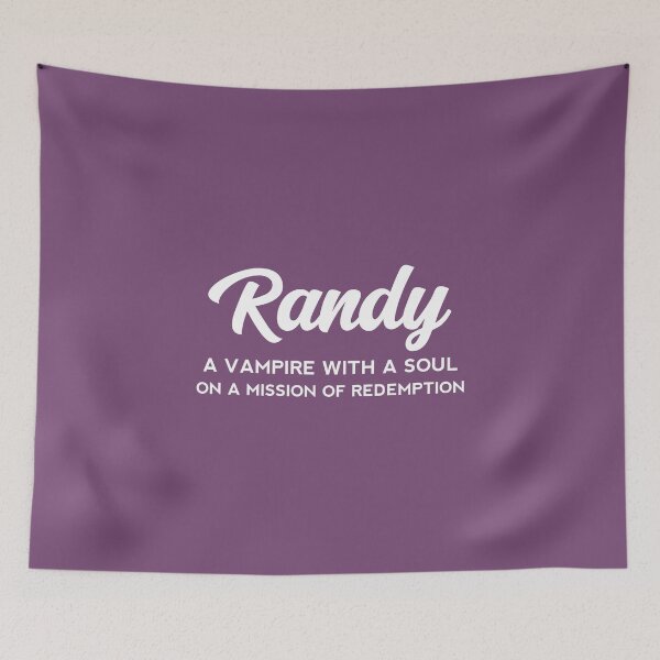 Item preview, Randy a vampire with a soul on a mission of redemption   designed and sold by yoshra.