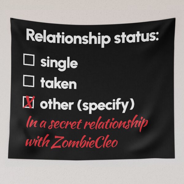 Item preview, ZombieCleo - Relationship 2 designed and sold by 2Girls1Shirt.