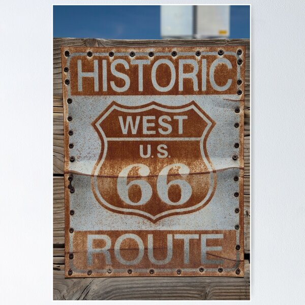 Item preview, Historic Route 66 Sign designed and sold by LizzieMaher.