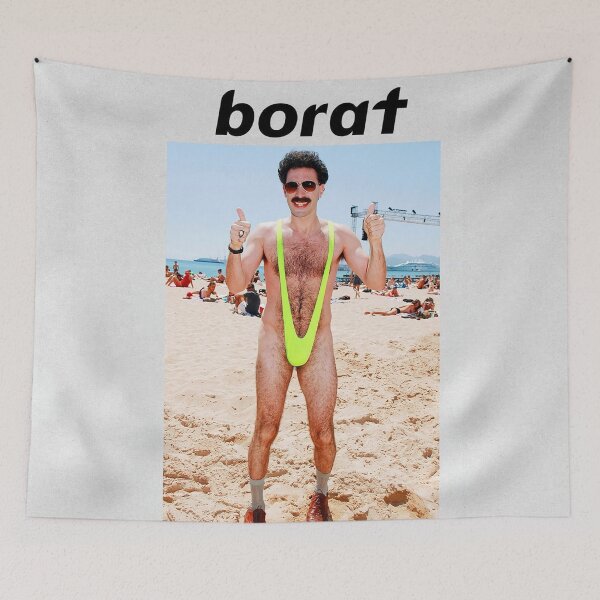 Item preview, borat parody designed and sold by gamblehklitak.