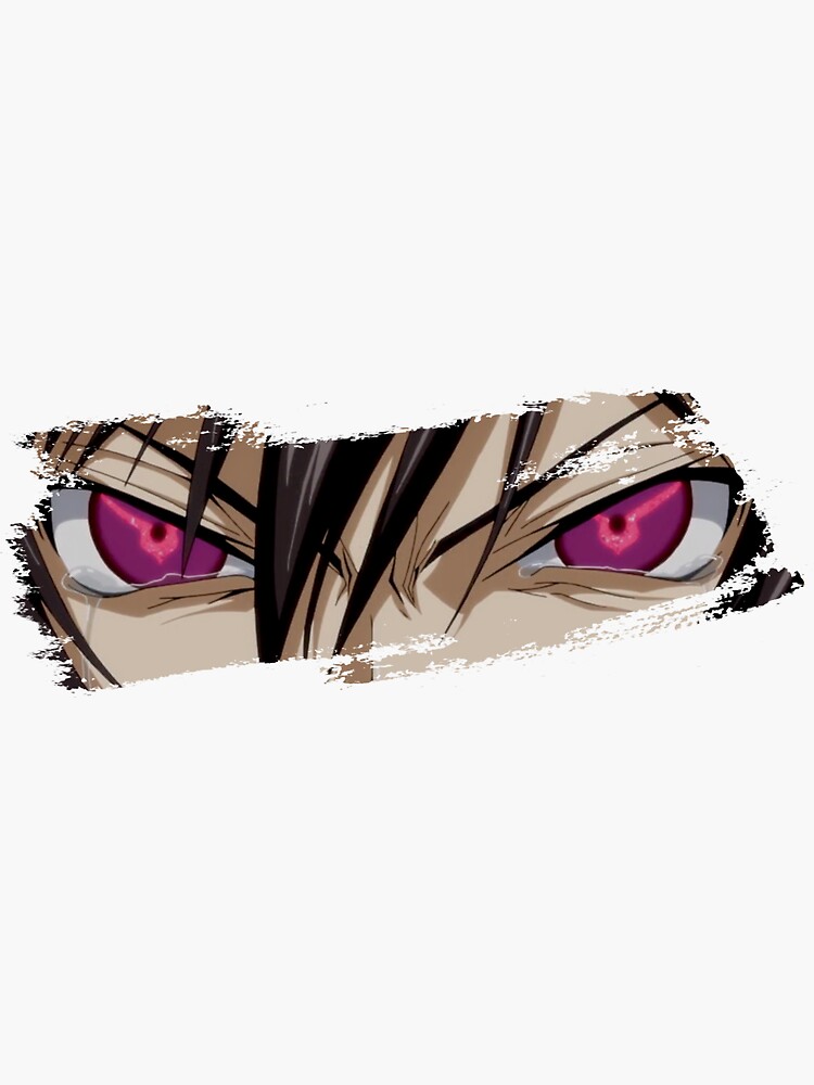 Pink Anime Eyes 01 - Anger