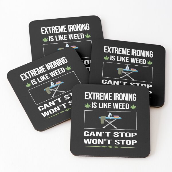 Item preview, Funny Can't Stop Extreme Ironing designed and sold by ArydeaNoriega.