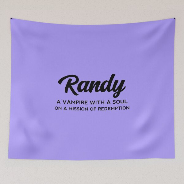 Item preview, Randy a vampire with a soul on a mission of redemption   designed and sold by yoshra.