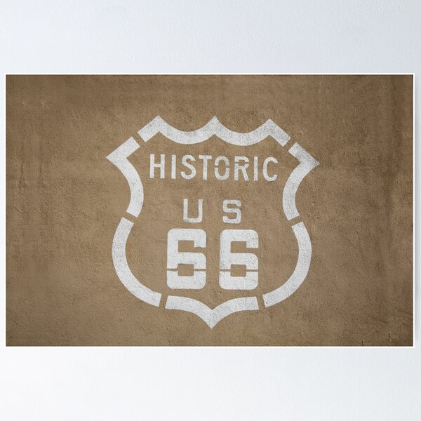 Item preview, Historic Route 66 designed and sold by LizzieMaher.