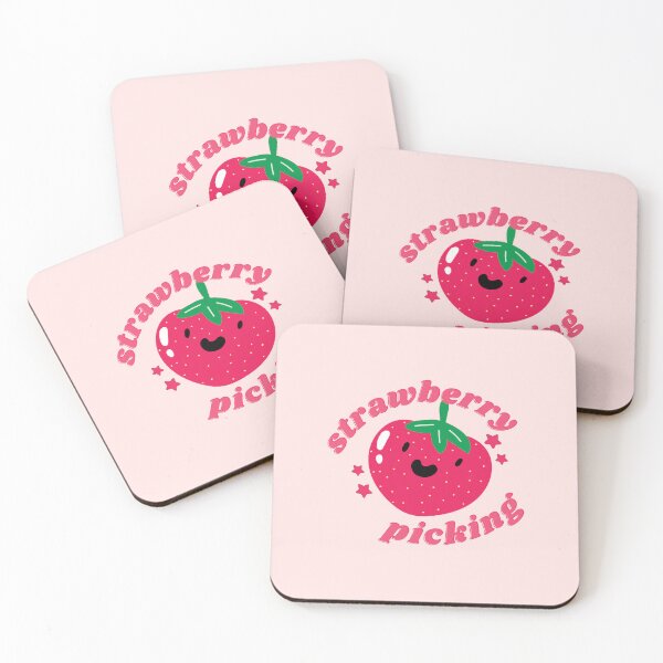 Item preview, Cute Strawberry Picking designed and sold by Paper Hearteu.