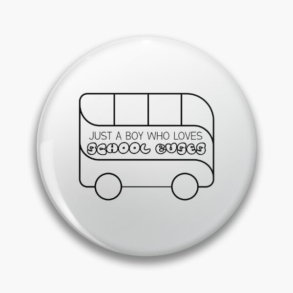 Item preview, Just A Boy Who Loves School Buses designed and sold by flyersarena.