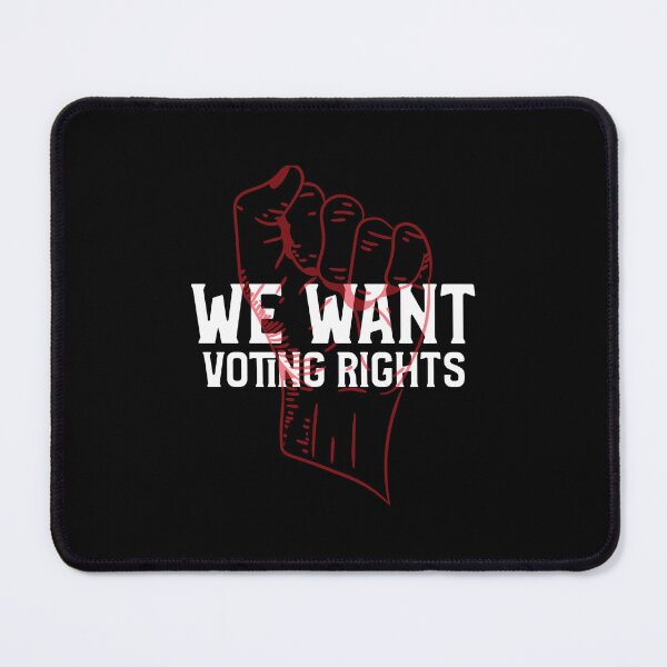 Item preview, We Want Voting Rights - Voting Right Is Civil Rights  designed and sold by HStudioPrints.